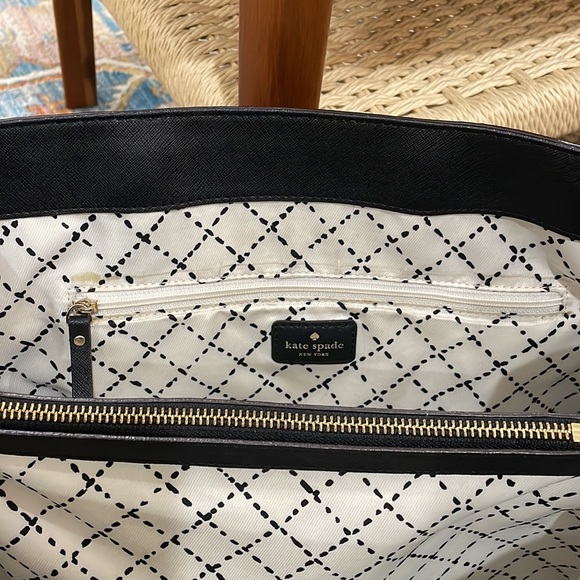 Kate Spade Ariel Black Saffiano Leather Tote - Picture 14 of 14